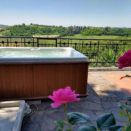 Apartman Al Cedro Terrazza Sul Monferrato Con Idromassaggio Grazzano Badoglio