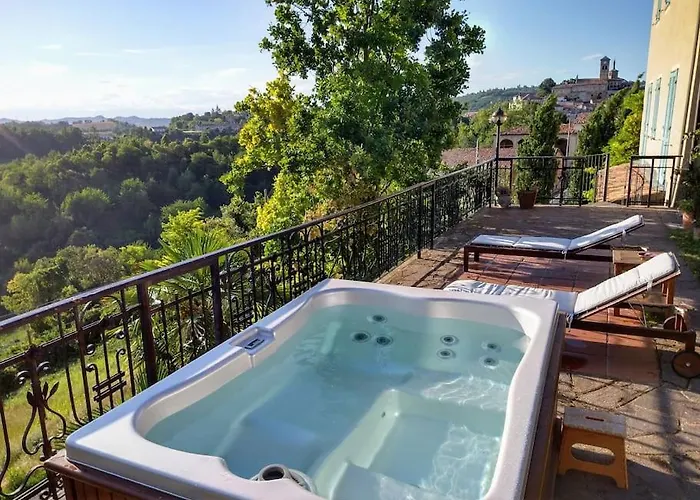 Al Cedro Terrazza Sul Monferrato Con Idromassaggio Apartment