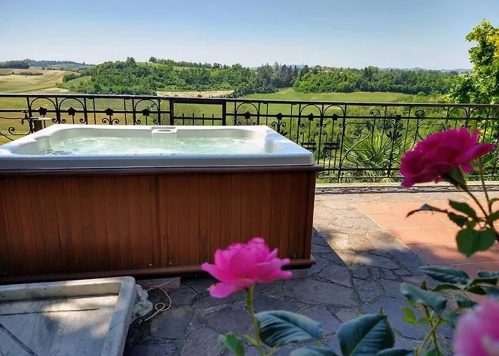 Appartamento Al Cedro Terrazza Sul Monferrato Con Idromassaggio Grazzano Badoglio